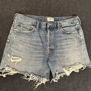 Agolde Parker Denim Shorts